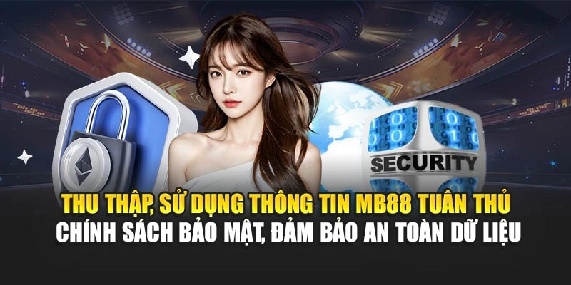 Thu thập, sử dụng thông tin MB88 tuân thủ chính sách bảo mật, đảm bảo an toàn dữ liệu
